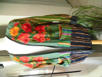 Veste ethnique réversible XXXL