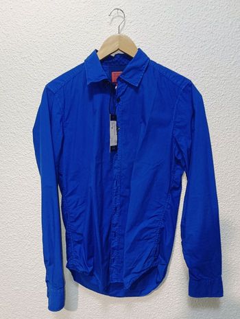 Chemise Homme Bleu Olymp - Taille M
