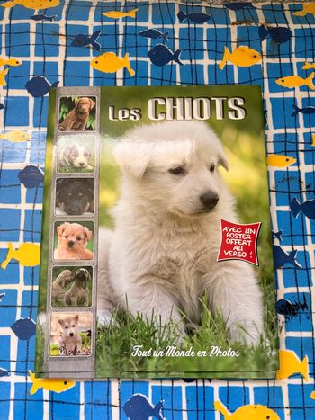  Livre enfants Les chiots – éducatif – très bon état”