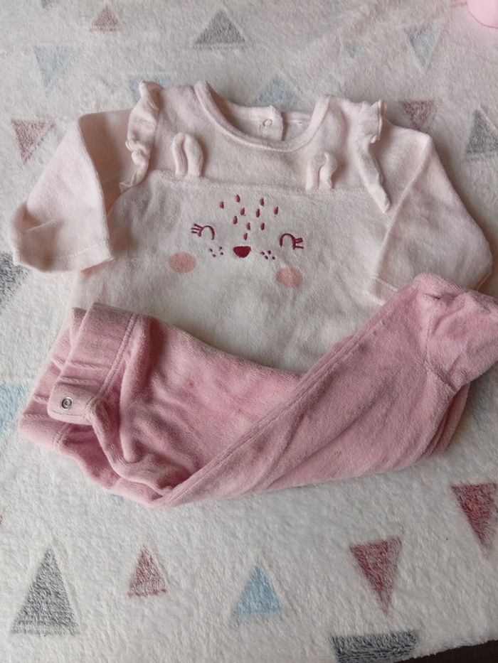 Pyjama rose - photo numéro 2