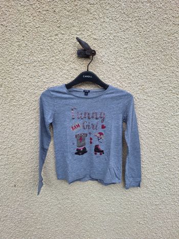 👚 T-shirt manches longues Kiabi 10 ans