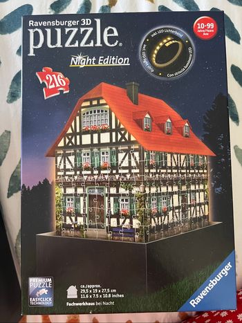 Puzzle 3D illuminé  Neuf