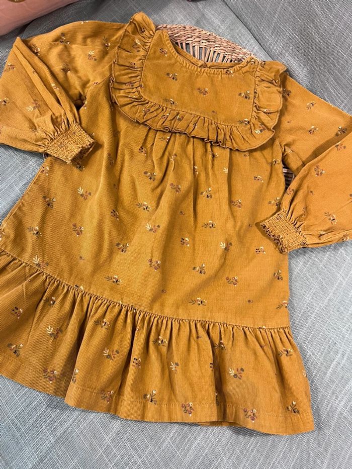 Robe velours taille 3 ans