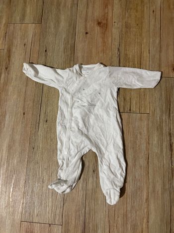 Pyjama in extenso 68cm lapin