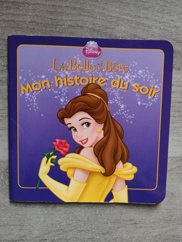Livre mon histoire du soir La Belle et la bête Disney