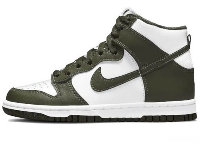 Nike Dunk high Retro kaki neuve - photo numéro 2