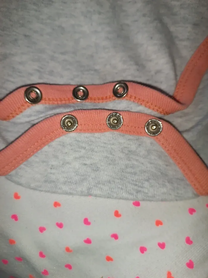 Body gris lapin Tex 18M - photo numéro 3