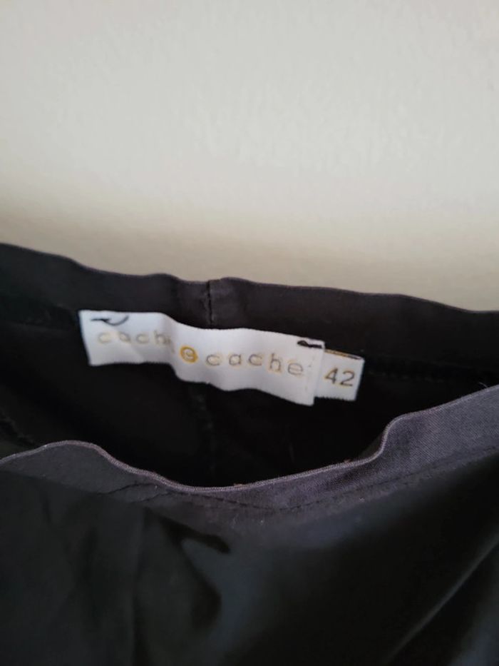 Petite robe noire cache cache - photo numéro 2