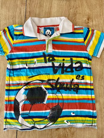 Polo manches courtes desigual 7/8 ans