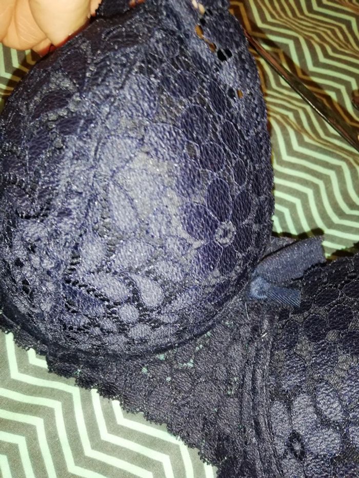 Soutien gorge 85D marine - photo numéro 2