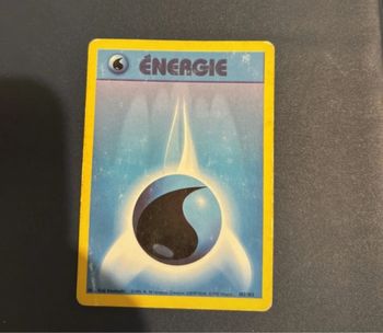 Carte Pokémon Wizards Énergie eau 102/102 Set de base