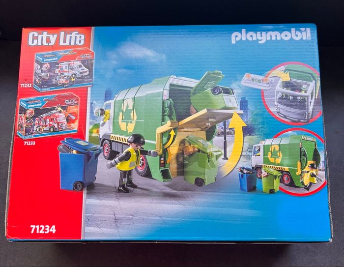 Camion poubelle playmobil neuf - photo numéro 2