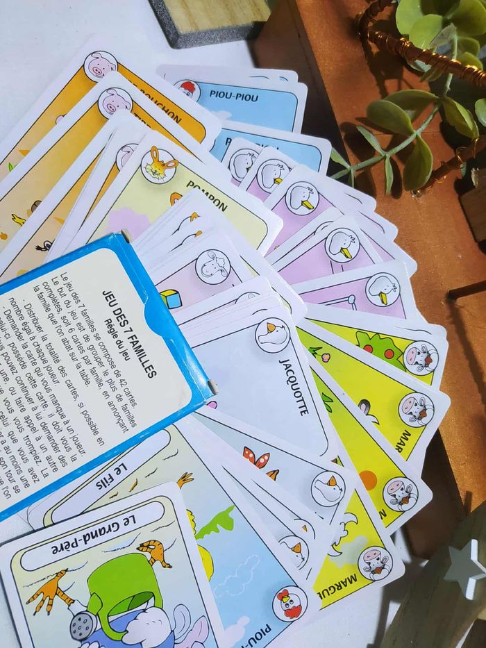 Jeux des 7 familles, animaux de la ferme - photo numéro 4