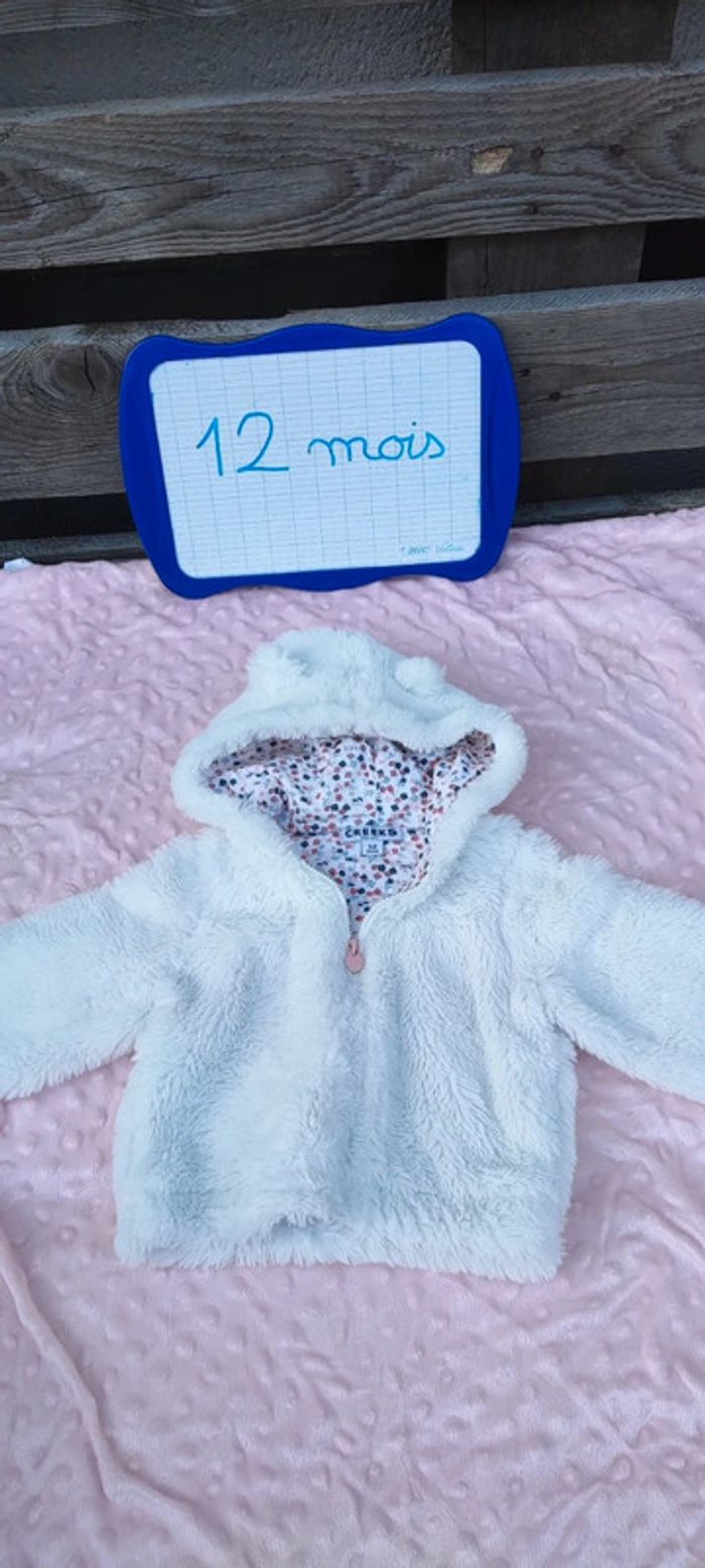 Polaire avec oreilles