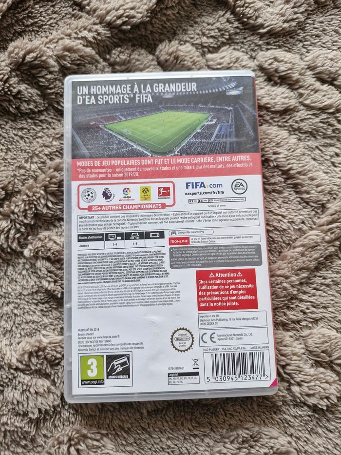Fifa 20 Nintendo Switch - photo numéro 3