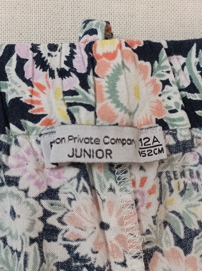 👖 Pantalon fille 12 ans – Fashion Private Company – Motif fleuri - photo numéro 8