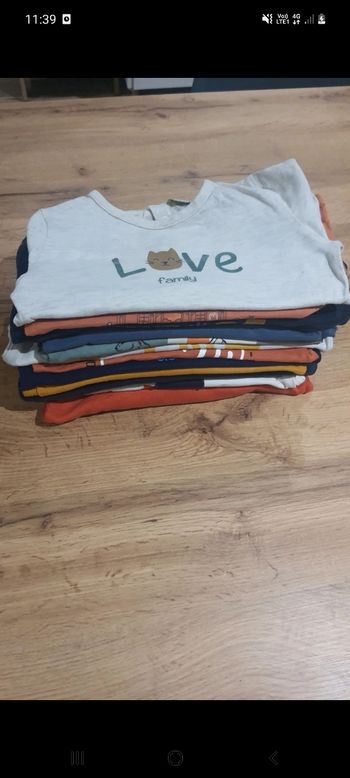 Hauts manches longues 3 ans