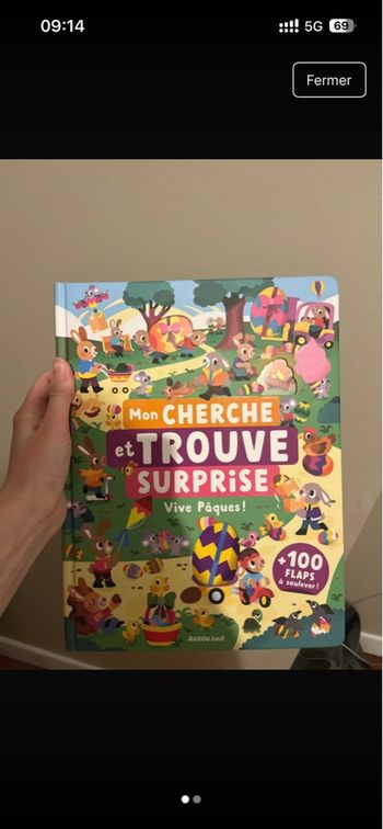 Livre cherche et trouve Pâques 