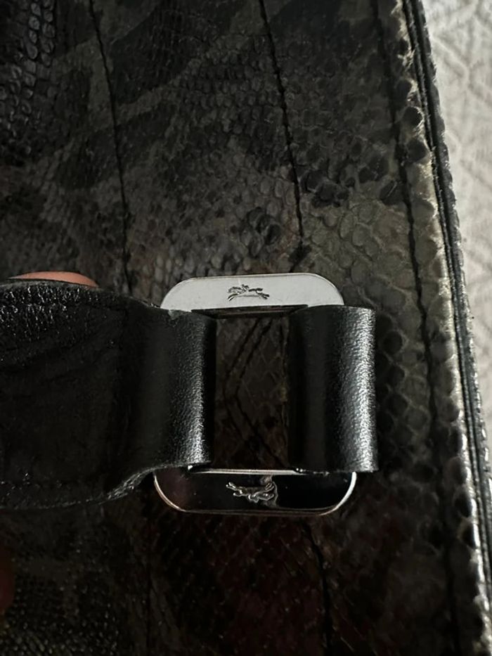 Magnifique sac à main longchamp en cuir - photo numéro 8