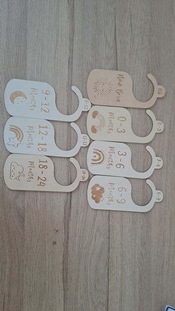 Separateur vetement bébé