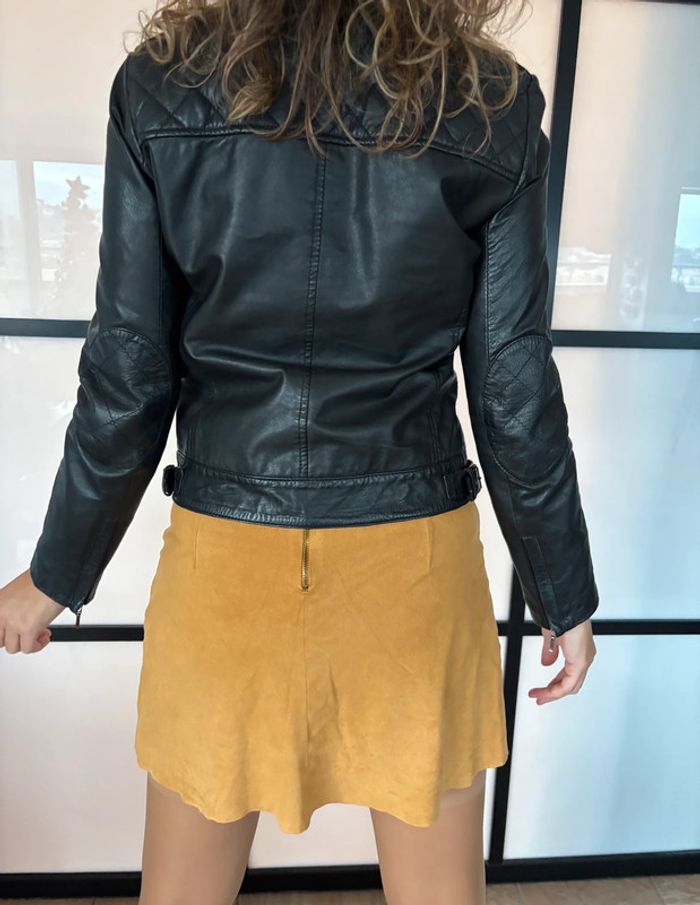 Veste en cuir Sud Express 38 - photo numéro 4