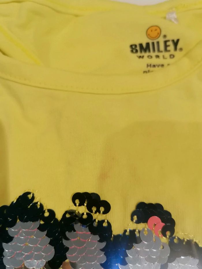 Débardeur smiley world T 3 ans 👧🏻 - photo numéro 4