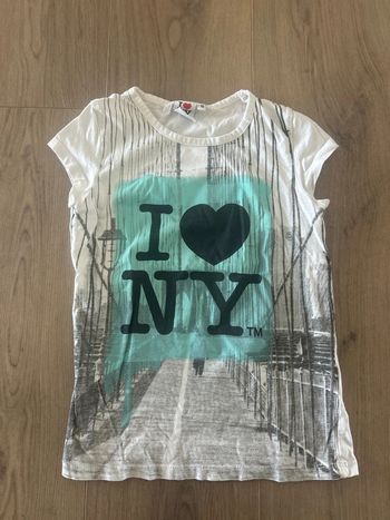 T-shirt I Love NY taille 10 ans