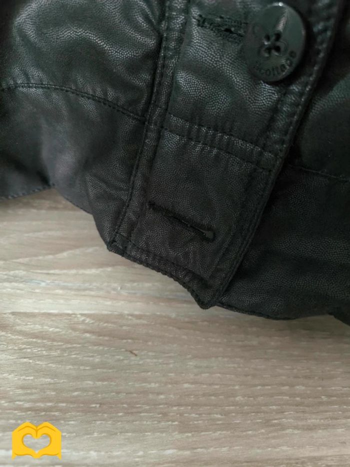 🌹 Blouson noir effet métallisé marque Scottage 🌹 - photo numéro 4