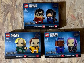 Pack LEGO Harry Potter - 40616 / 40617 / 40618 - Neufs et scellés