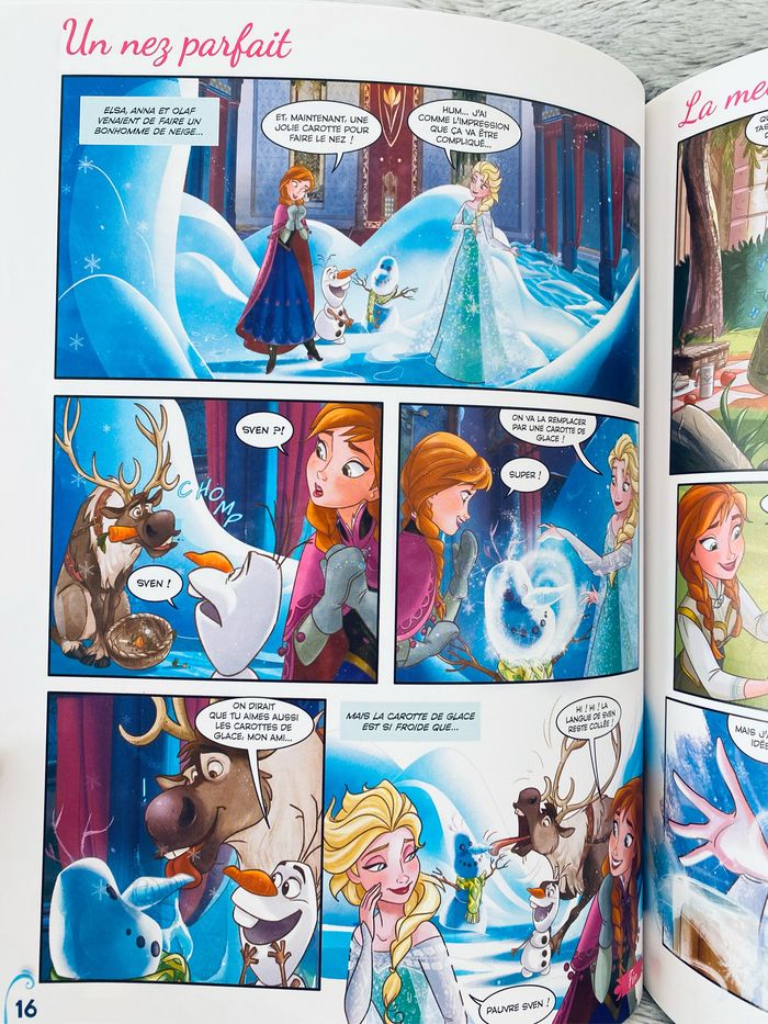 Livre Bande Dessinée La Reine des neiges Disney - photo numéro 3