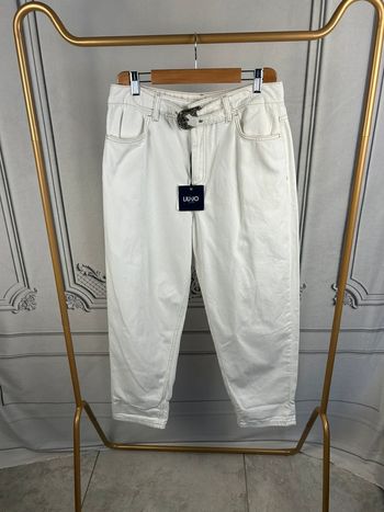 Jean blanc Baggy LiuJo W32 Neuf
