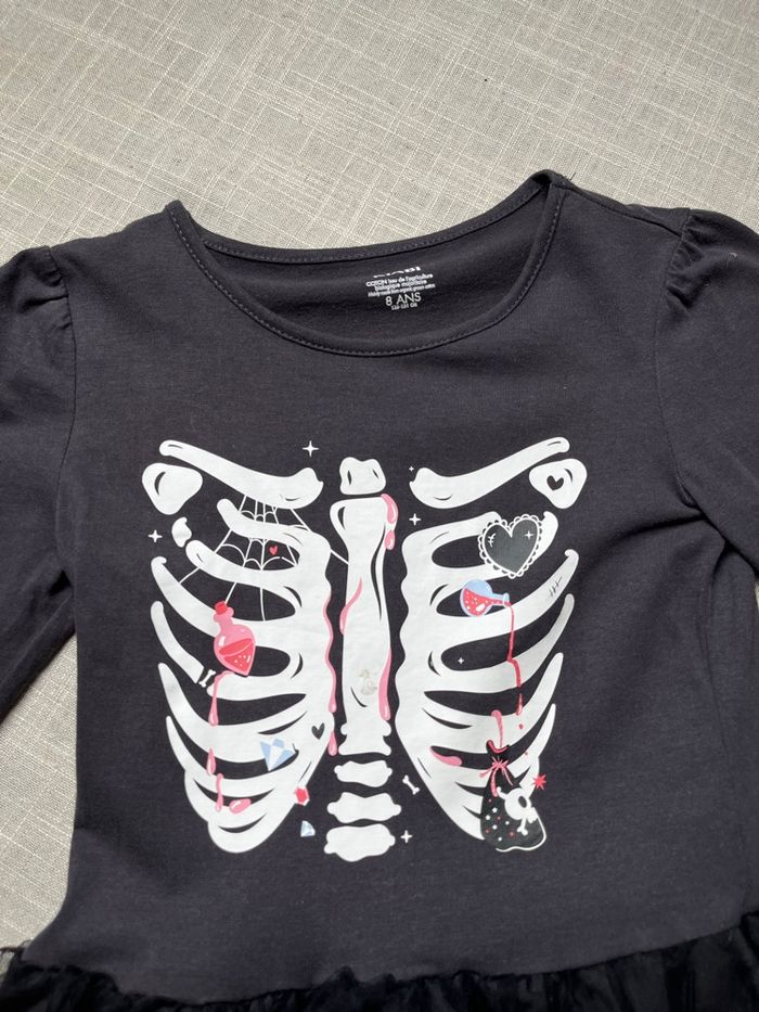 Robe squelette 8 ans - photo numéro 2