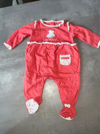 Pyjama d’été sergent major 6 mois fille coton