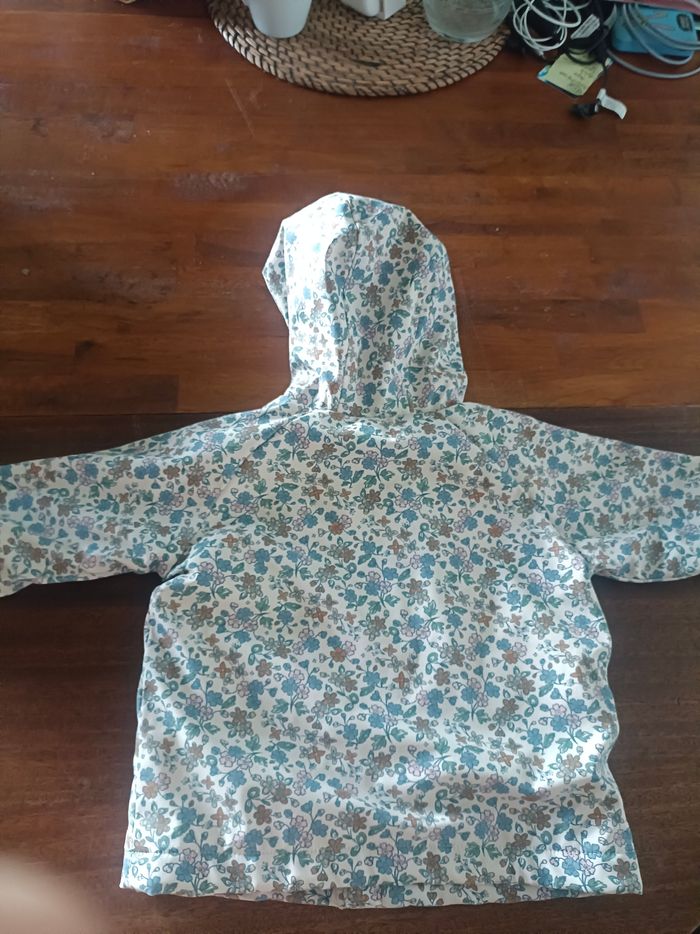 Imperméable à fleurs - fille 12 mois - photo numéro 4