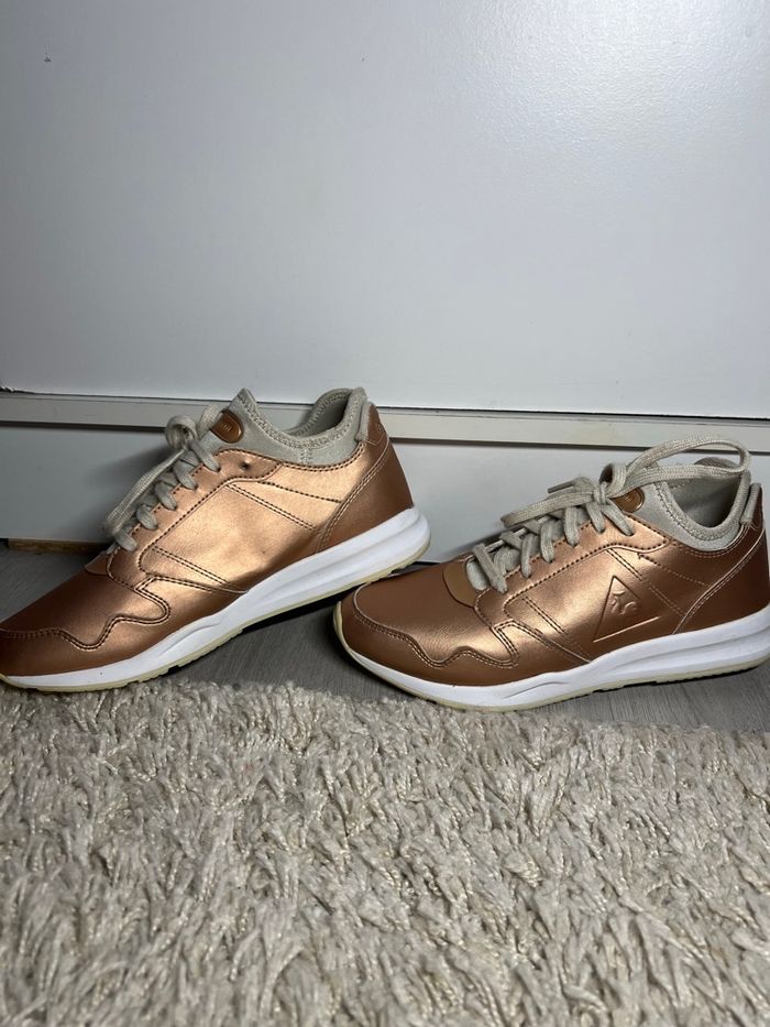 Baskets rose gold Le coq Sportif - photo numéro 4