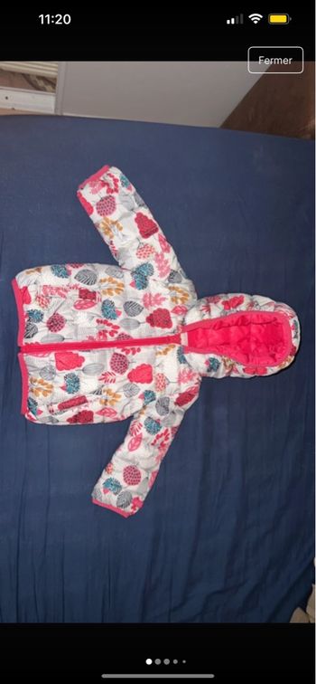 Doudoune bébé fille 6 mois