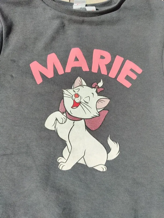 Sweat gris Marie 6 ans - photo numéro 3