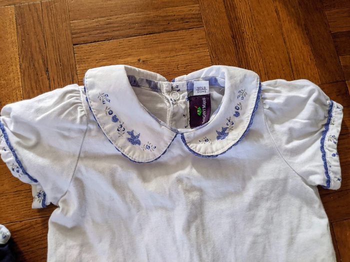 Ensemble chemisier robe Sergent major 6 mois - photo numéro 5