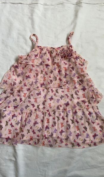 Blouse débardeur papillons