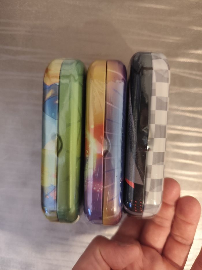 Lot 3 minitins boosters cartes Pokémon origine perdue Astres radieux flammes obsidiennes - photo numéro 10