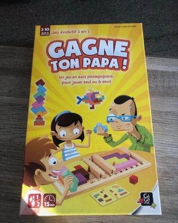 Gagne ton papa ! Jeu évolutif 3 en 1