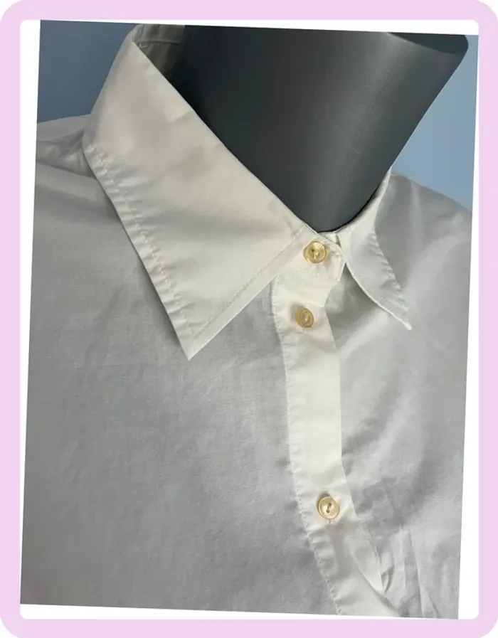 Chemise blanche Scotch & Soda – 100% coton – Manches longues - photo numéro 2