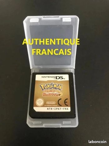 Pokemon Version Or Heartgold Nintendo DS 100% AUTHENTIQUE