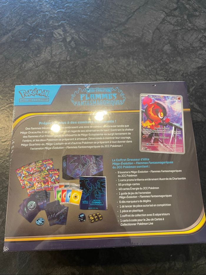 ETB Coffret dresseur élite - Flammes Fanstasmagoriques - photo numéro 2