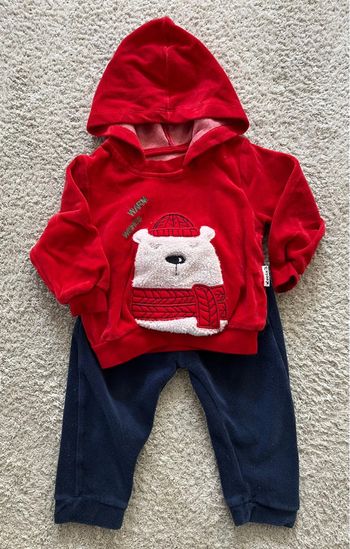 Pyjama 2pièces ourson taille 18 mois marque Necix’s
