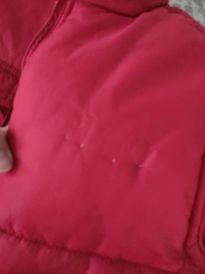 Doudoune gilet sans manches rouge poches Sol's taille L 40 - photo numéro 7