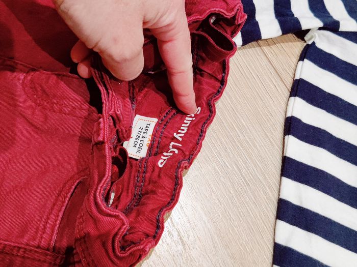 Ensemble jean slim et tee shirt marinière Tape à l'oeil Taille Taille 24-36 mois - photo numéro 3