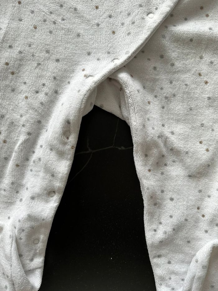 Pyjama grenouillère velours Tape à l’œil - photo numéro 3