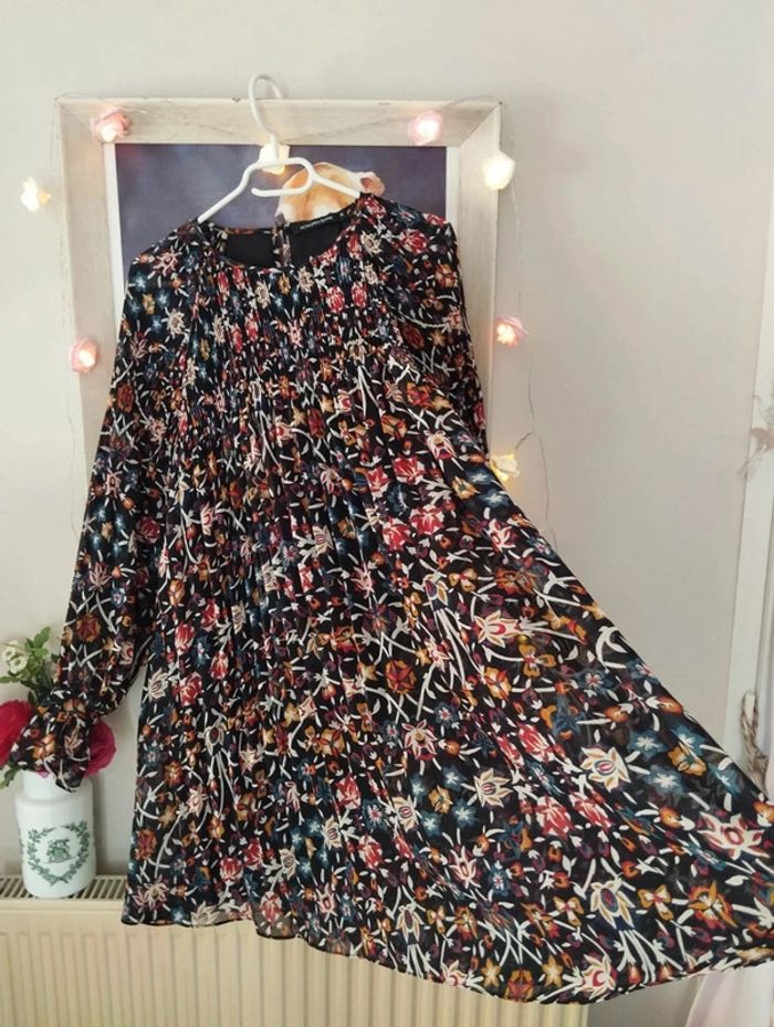 💞Robe Plissée Fleurie Monoprix T34-36/XS💞 - photo numéro 13