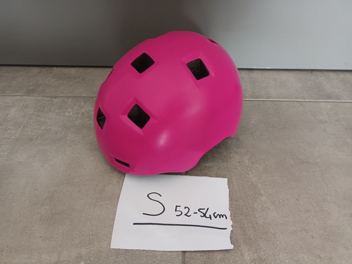 Casque rose S Oxelo Decathlon 52 à 54 cm